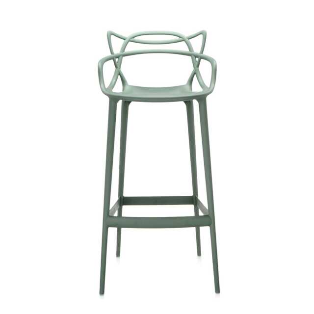 Kartell Masters Stool Large Green Sage - image 1