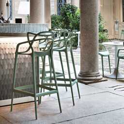 Kartell Masters Stool Large Green Sage - thumbnail 2