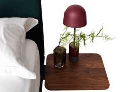 De La Espada Hepburn Bedside Table Walnut