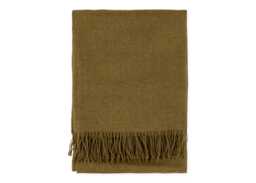 Heal's Pure Alpaca Throw Tobacco