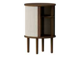 Umage Audacious Side Table in Dark Oak & White Sands
