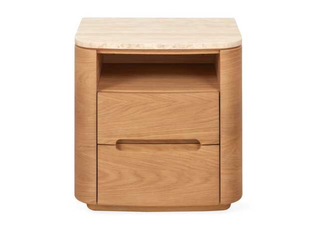 Heal's Florian Bedside Table in Oak - image 1
