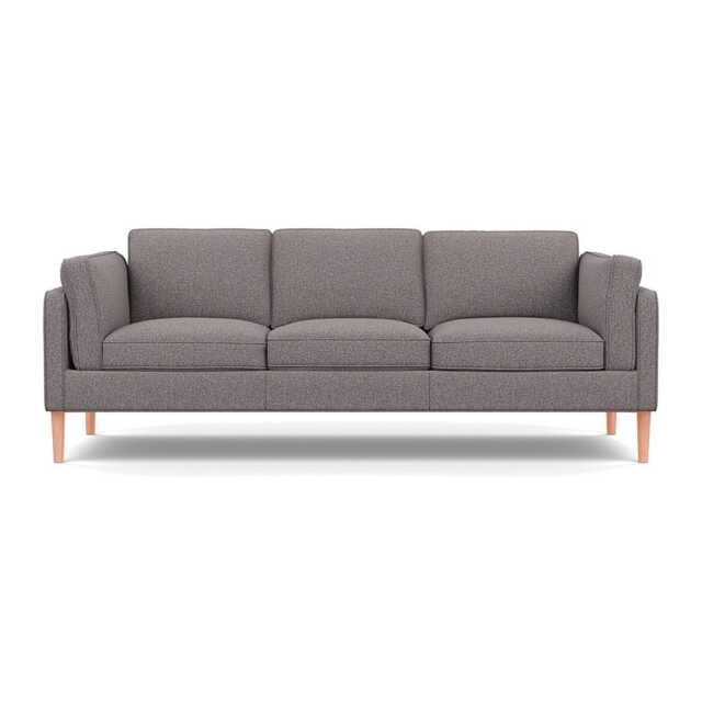 Heal's Sonno 4 Str Sofa Loop Boucle Granite Natural Feet - image 1