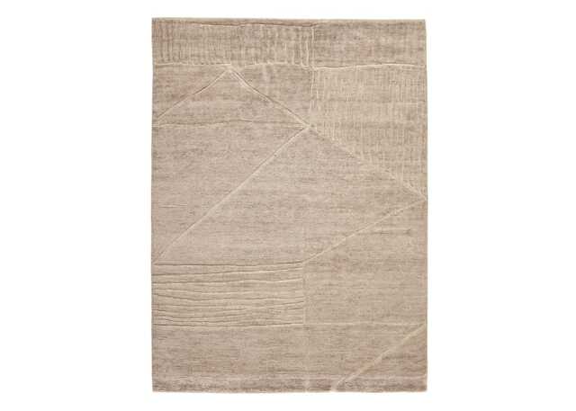 Rezas Landscape Fields Rug Beige 170 x 240cm