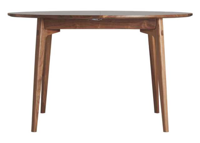 Case Dulwich Round Extending Table in Walnut