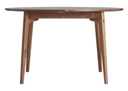 Case Dulwich Round Extending Table in Walnut
