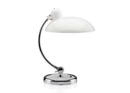 Fritz Hansen Kaiser Idell Luxus Table Lamp White & Chrome