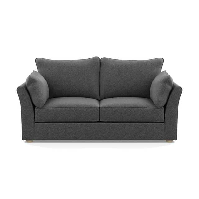 Heal's Tailor 3 Seater Sofa Melton Wool Granite Natural Beech Feet