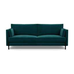 Heal's Tortona 3 Seater Sofa Smart Luxe Velvet Ocean - thumbnail 1