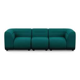 Heal's Lilli 3 Seater Sofa Brushed Cotton Pine Natural Beech Feet