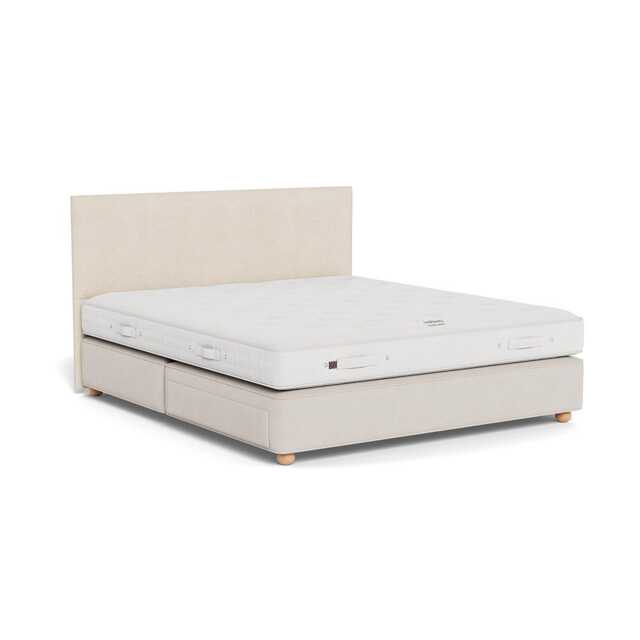 Vispring Muses Headboard Super King Chain Weave Fawn 750