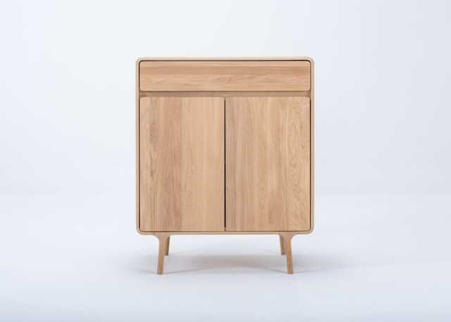 Gazzda Fawn Cabinet White Oiled Oak
