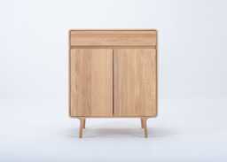 Gazzda Fawn Cabinet White Oiled Oak