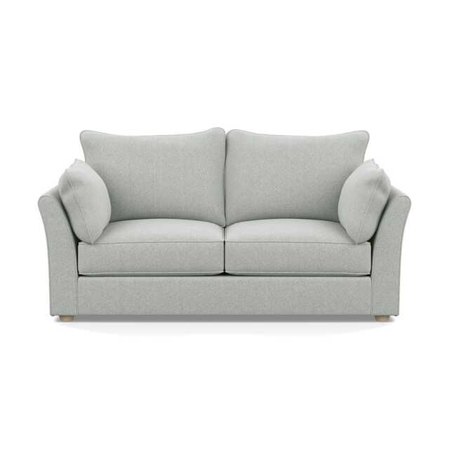 Heal's Tailor 3 Seater Sofa Melton Wool Limestone Natural Beech Feet