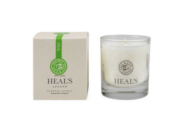 Heal's Yuzu & Cypress Scented Glass Candle