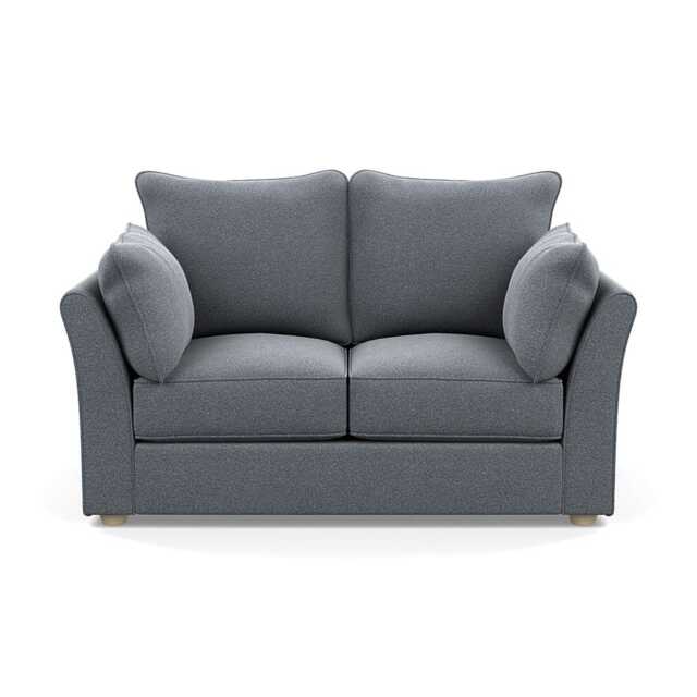 Heal's Tailor 2 Seater Sofa Boucle Steel Natural Beech Feet - image 1