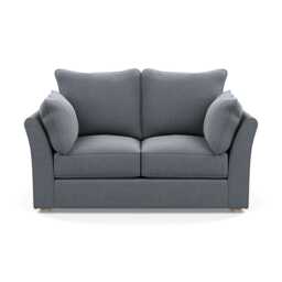 Heal's Tailor 2 Seater Sofa Boucle Steel Natural Beech Feet - thumbnail 1