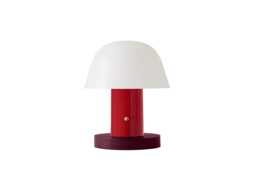 &Tradition Setago Portable Table Lamp JH27 Maroon & Grape