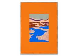 Paper Collective Orange Landscapes 01 Print by Magdalena Pankiewicz 50 x 70cm