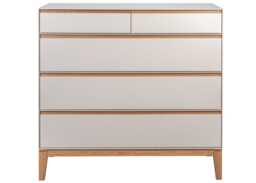 Heal's Lars 5 Drawer Chest Cashmere - thumbnail 1