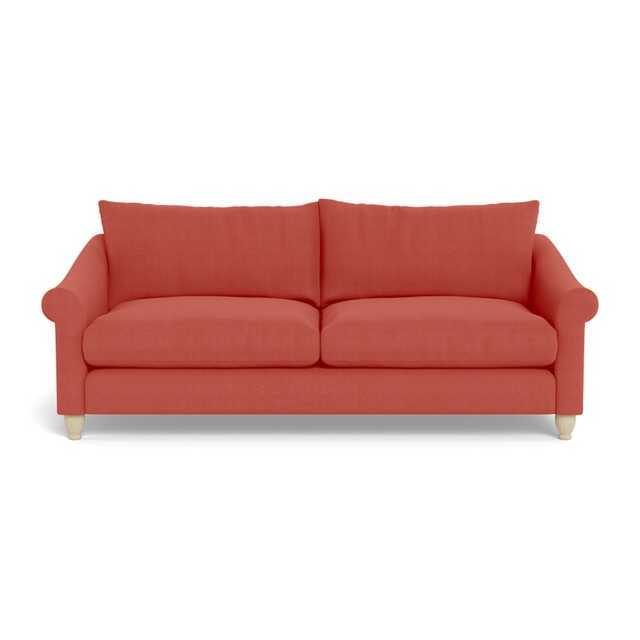 Heal's Devon 4 Seater Sofa Linen Grenadine Natural Feet