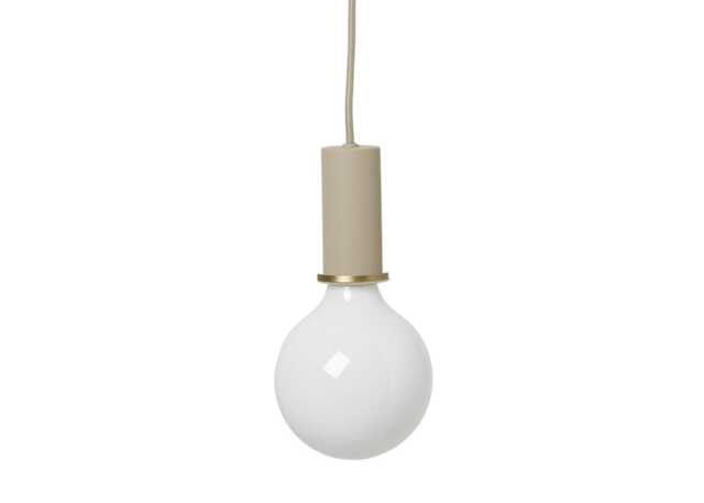 ferm LIVING Collect Pendant Light Cashmere Low