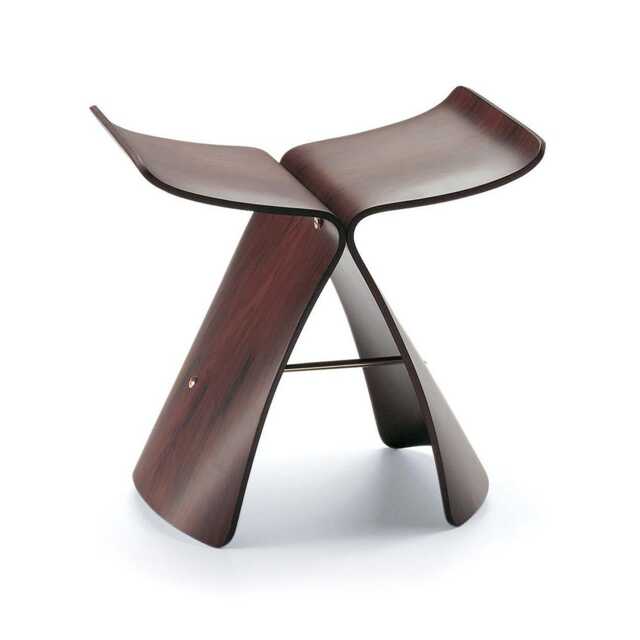 Vitra Butterfly Stool Santos Palisander - image 1
