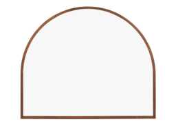 Heal's Anais Mirror Over Mantle Walnut 100 x 120cm