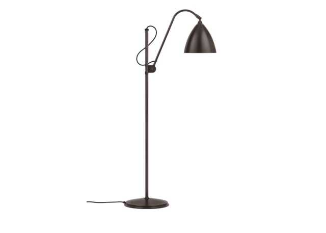 Gubi Bestlite BL3 Floor Black Brass Base Black Shade