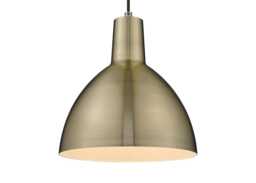 Halo Metropole Pendant Antique Brass Dia 25