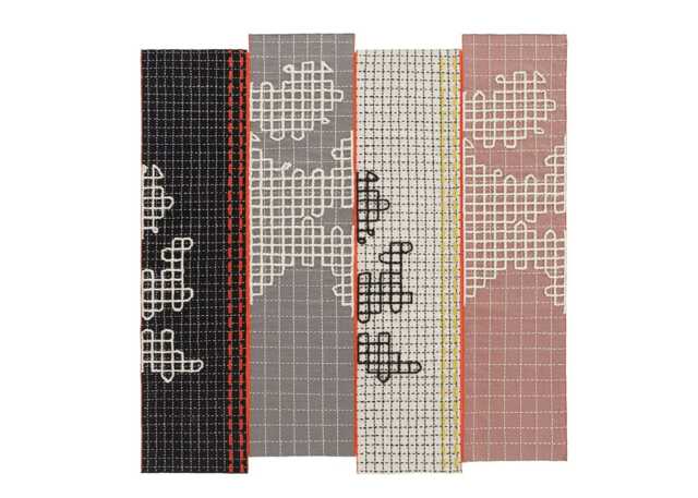 GAN Bandas Rug 240 x 250cm Natural - image 1