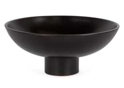 Maria Portugal Terracotta Terracotta Fruit Bowl Black Small