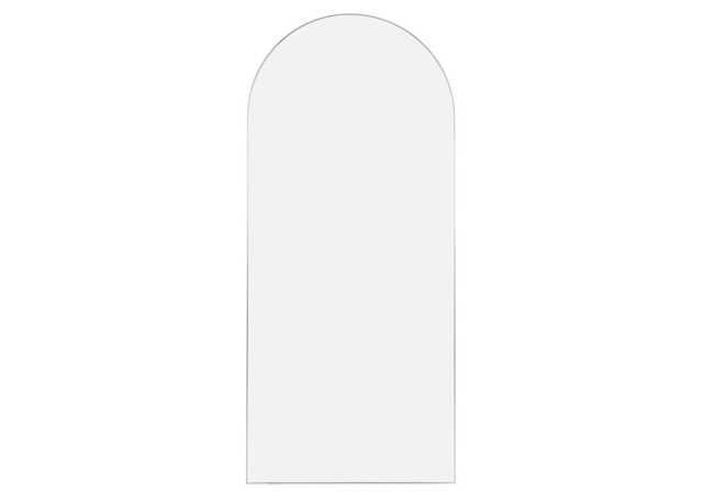 Heal's Fine Edge Floor Arch Mirror Silver - image 1