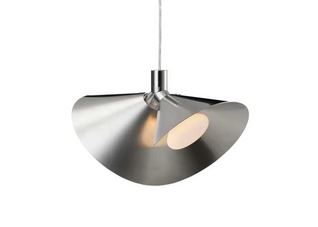 Frandsen Peel Pendant Light Brushed Steel