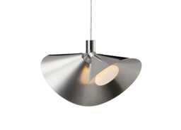 Frandsen Peel Pendant Light Brushed Steel