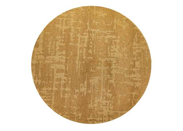 Louis de Poortere Baobab Rug Gold Round 240cm