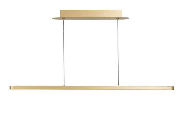 Heal's Linear LED Pendant Light Satin Gold