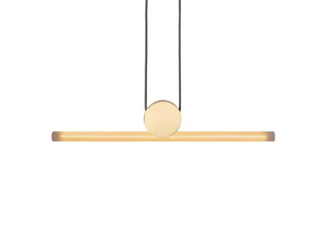 Tala Kilter Pendant Light Solid Brass Warm White