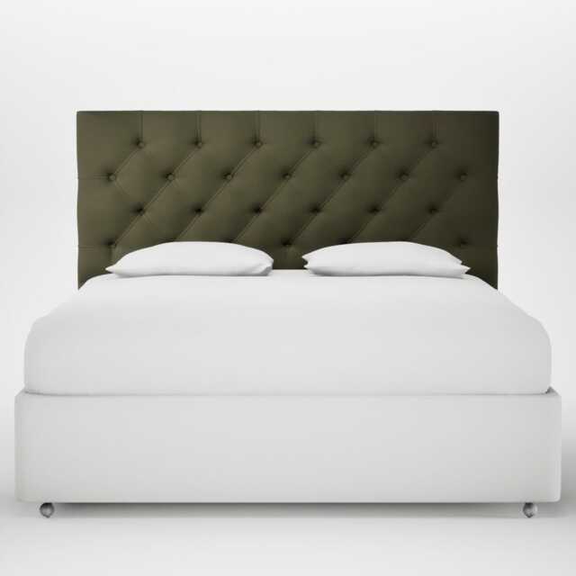 Heal's Balmoral Headboard Lift Storage Super King Smart Cotton Linen Myrtle - image 1
