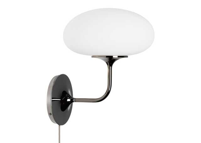 Gubi Stemlite Wall Light Black Chrome - image 1