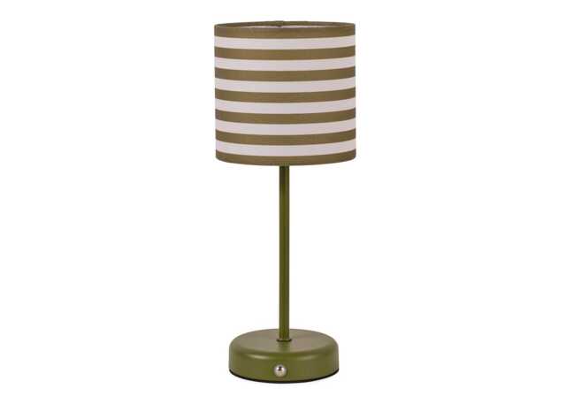 Heal's Raie LED Portable Table Lamp Green - image 1