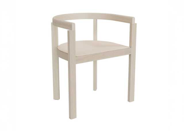 Fritz Hansen After Dining Chair White Pigmented Ash