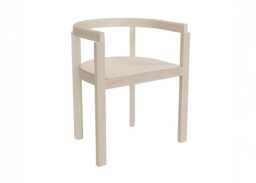 Fritz Hansen After Dining Chair White Pigmented Ash