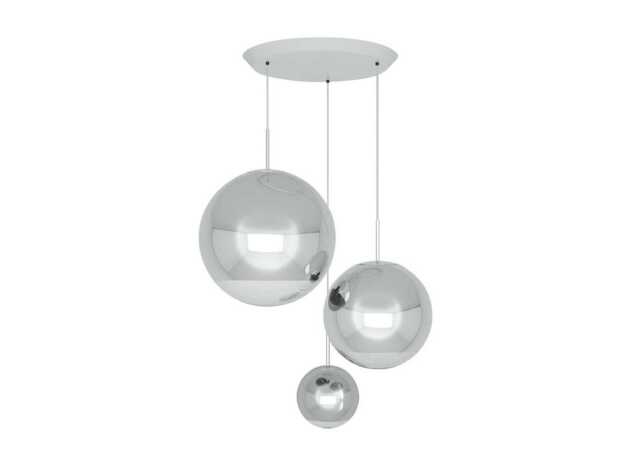 Tom Dixon Mirror Ball LED Pendant Light System Round Chrome - image 1