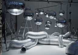 Tom Dixon Mirror Ball LED Pendant Light System Round Chrome - thumbnail 2