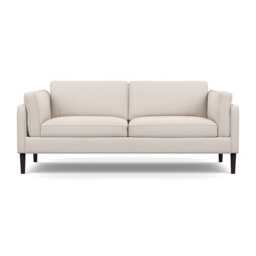 Heal's Sonno 3 Seater Siena Cotton Natural Wenge Black Feet
