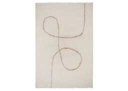 Linie Design Astral Spiral Rug Camel 200 x 300cm