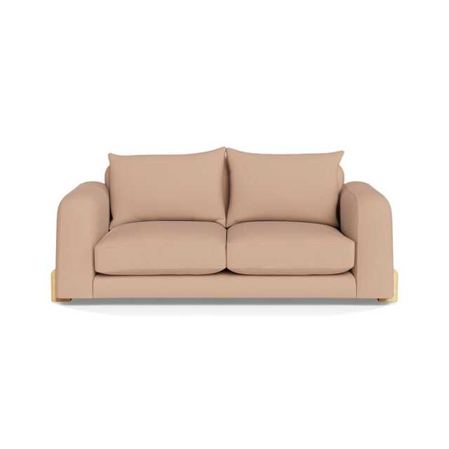 Heal's Nuvola 3 Seater Sofa Capelo Linen-Cotton Rosedale Natural Feet