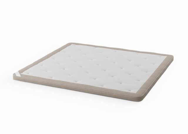 Carpe Diem Beds Luxury Mattress Topper Continental King in Ro Asuri Cashew
