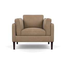 Heal's Sonno Armchair Heritage Leather Camel 2015 Wenge Black Feet - thumbnail 1